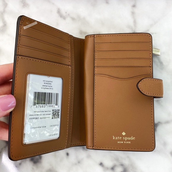 Kate Spade Leila Medium Compact Bifold Wallet - Picture 3 of 5